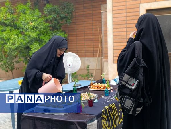 مراسم سوگواری هیات دخترانه بنت الهدی کاشان