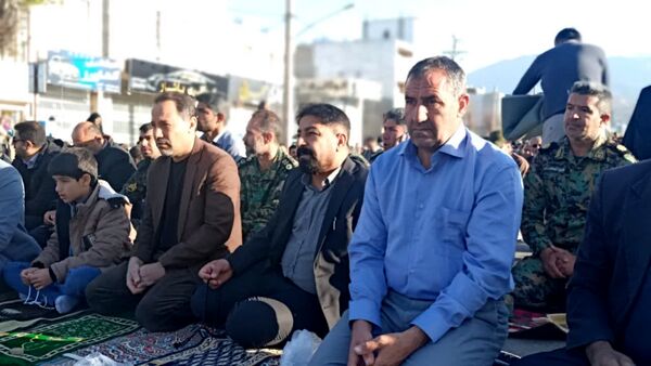 اقامه نماز عید فطر در یاسوج