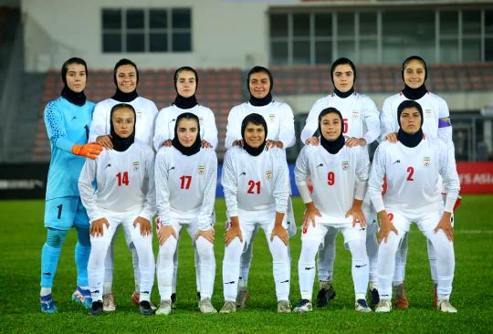 شکست مالزی مقابل دختران فوتبالیست ایران