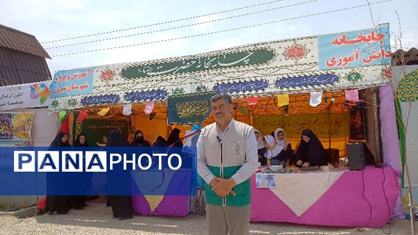 افتتاح چایخانه دانش‌آموزی به‌مناسبت دهه کرامت