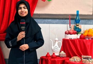 دورهمی شب یلدایی دانش آموزان دبیرستان فرزانگان2 قم