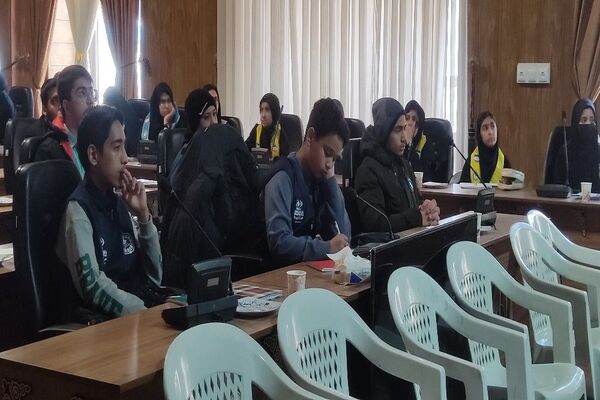 سومین جلسه همایش آموزش خبرنگاری ویژه دانش آموز خبرنگاران پانا مدارس نیشابور