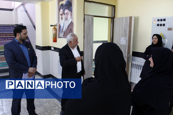 مانور بازگشایی مدارس در شهرستان گرمه 