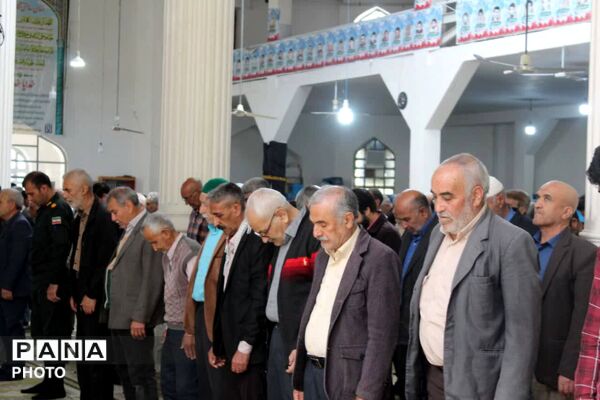 نماز جمعه عبادی سیاسی در مسجد جامع آشخانه