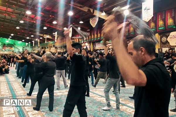 آیین سوگواری امام سجاد (ع) و سومین روز شهادت شهدای کربلا در آباده