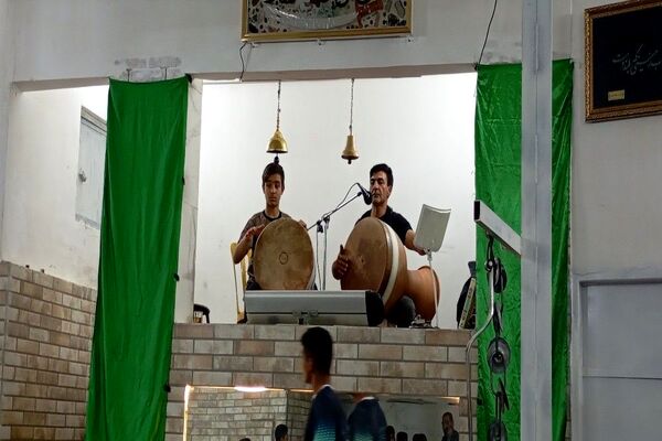 جشن امتیازدهی سالانه ورزشکاران به مناسبت روز فرهنگ پهلوانی و ورزش زورخانه ای در گود باستانی شهر بار 