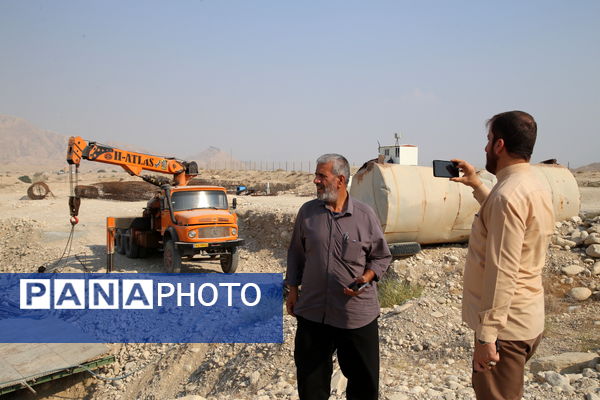 تلاش برای تکمیل پروژه «پل باهوش» شهر اهرم