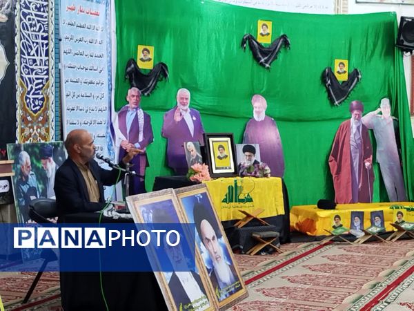 مراسم گرامیداشت شهدای مقاومت در کندر