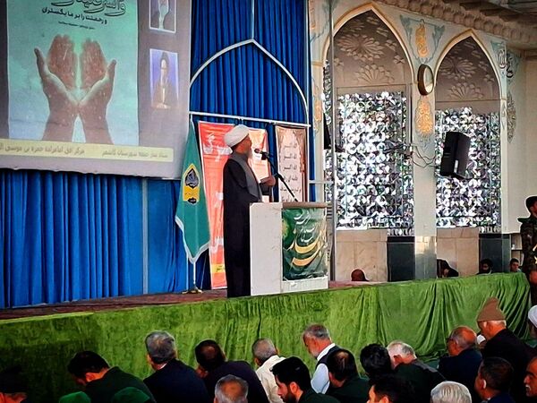 نماز عبادی سیاسی جمعه در شهرستان کاشمر 