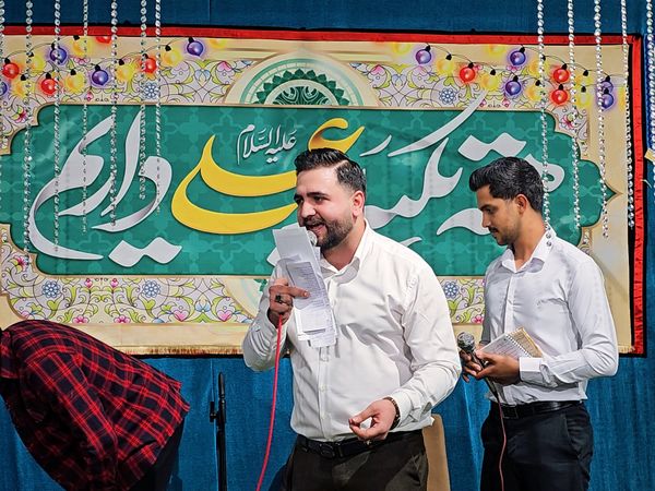 جشنی ماندگار در مهدیه عنبرآباد با طنین نام علی (ع)