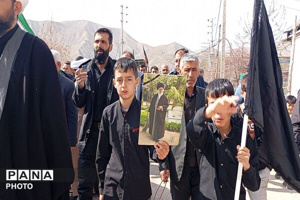 حضور گرم دانش آموزان و کودکان در اجتماع خودجوش شهر بار