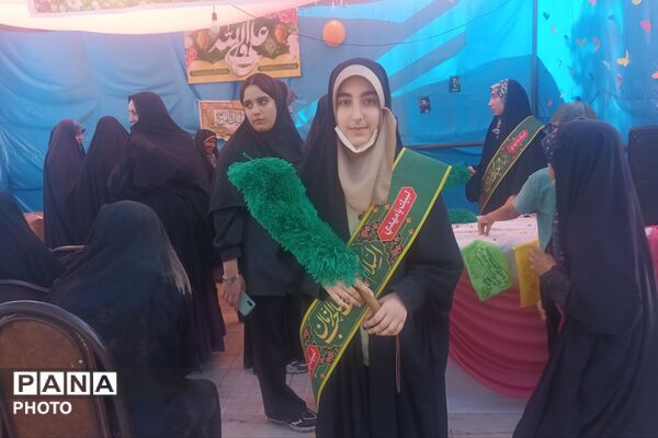 خیابان‌های لردگان، غرق در نور غدیر