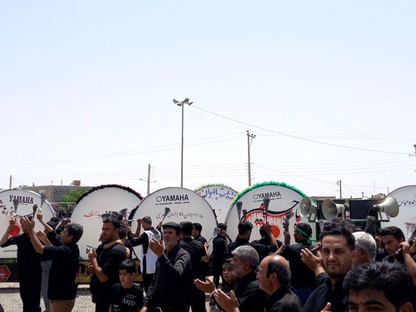 بزرگترین همایش روز عاشورای حسینی در دهنو خلیل‌آباد