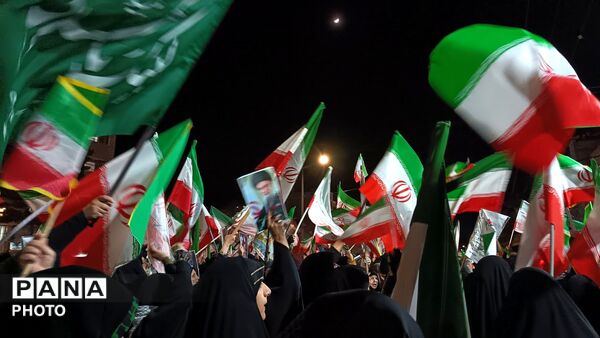 اجتماع مردمی در بیست و پنجمین شب از مراسمات بلوار فضل نیشابور 