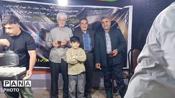 تجمع مردمی در پلدختر برای حمایت از ایران