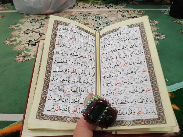 اعتکاف دخترانه در مسجد امام حسن مجتبی(ع) قم