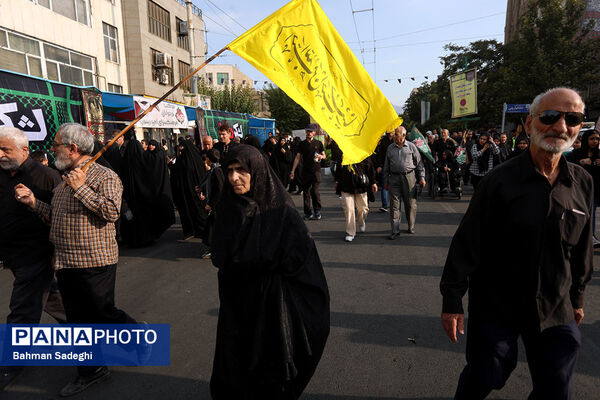 پیاده روی جاماندگان اربعین حسینی - تهران