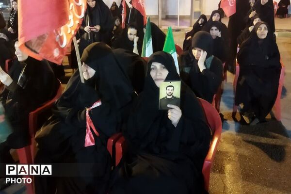 طنین‌انداز شدن فریاد «لبیک یا خامنه‌ای» در قلب فیروزکوه 