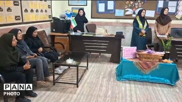 تجلیل از تیم خبرنگاران فعال پانا دبستان نیایش