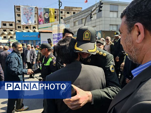 مشهد، حماسه‌ای به وسعت قدس؛ طنین فریاد مقاومت در خیابان‌ها