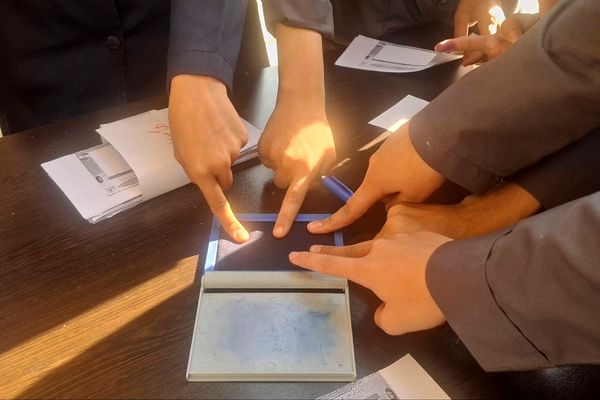 شور انتخاباتی دانش آموزان چهاردانگه