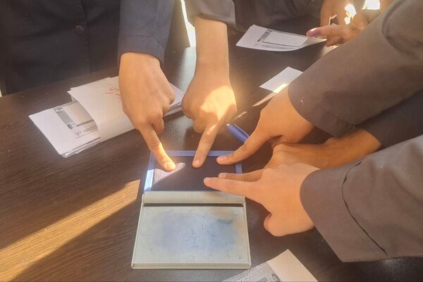 شور انتخاباتی دانش آموزان چهاردانگه