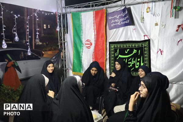 برپایی موکب «نوجوان مبارز» با هدف توانمندسازی دختران نوجوان