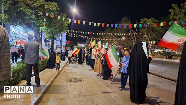 طنین فریاد حمایت از لبنان در قلب شب