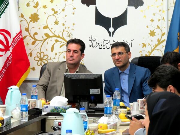 نشست معاون پیشگیری و تشخیص توانبخشی سازمان آموزش پرورش استثنایی کشور با مدیران مرکز  استان