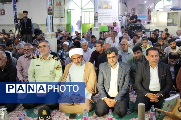 مراسم دومین سالگرد شهادت سرهنگ دوم سعید مریدی 