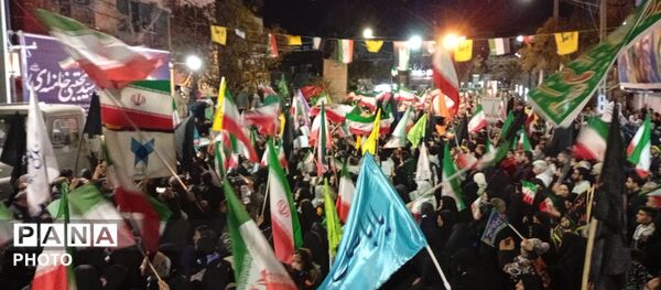 اجتماع عظیم مردم ملایر در اعلام همبستگی و انزجار از دشمنان