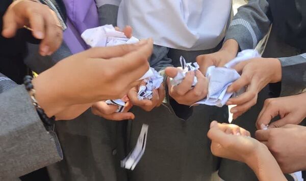 دانش‌آموزان میبدی در خط مقدم مبارزه با اسرائیل 