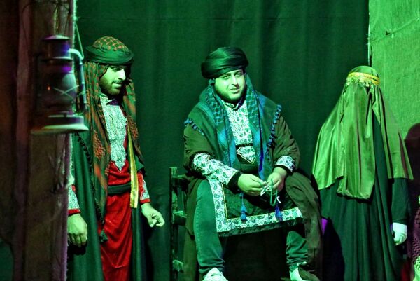 مراسم تعزیه‌خوانی شهادت حضرت فاطمه زهرا (س) در اهرم تنگستان