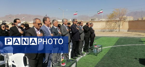 افتتاح دو چمن مصنوعی در مدارس کاشمر 