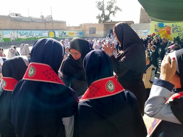 سه شنبه های مهدوی در دبستان ناهید نخودی 