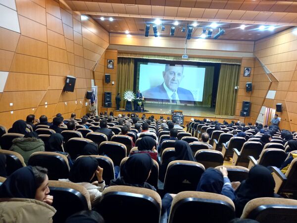 مراسم یادبود خیر مدرسه‌ساز در کوهدشت 