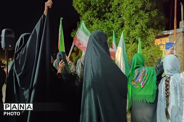 حضور تاریخ ساز و سراسر حماسه مردم در خیابان های شهر بار