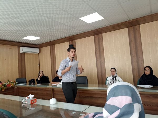 جلسه سوم کلاس‌های «گامی برای بیان شما» خبرگزاری پانا آذربایجان‌شرقی