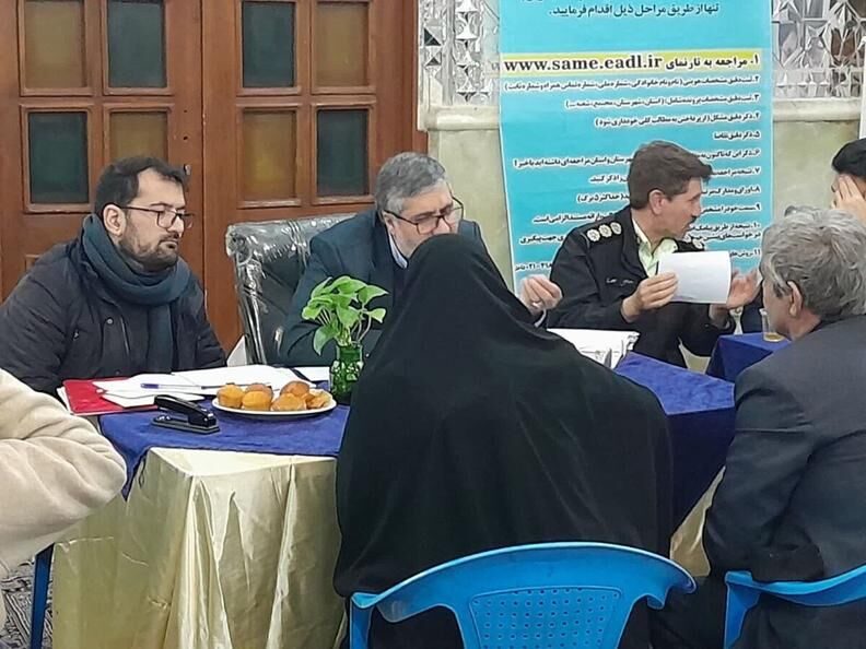 ملاقات ۱۰ هزار و ۴۳۸ نفر با مسئولان قضایی در ۱۱ ماه سال ۱۴۰۲