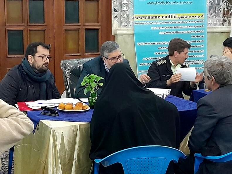 ملاقات ۱۰ هزار و ۴۳۸ نفر با مسئولان قضایی در ۱۱ ماه سال ۱۴۰۲