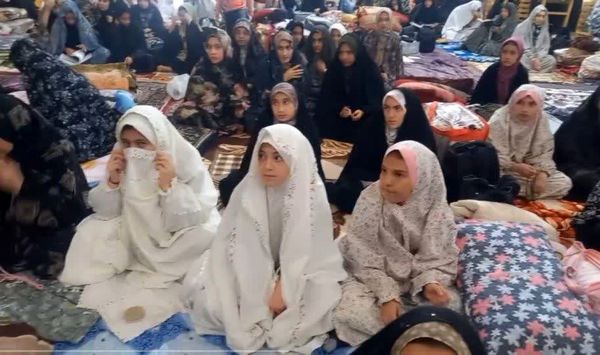 برپایی اعتکاف در مسجد جامع روستای صرم قم