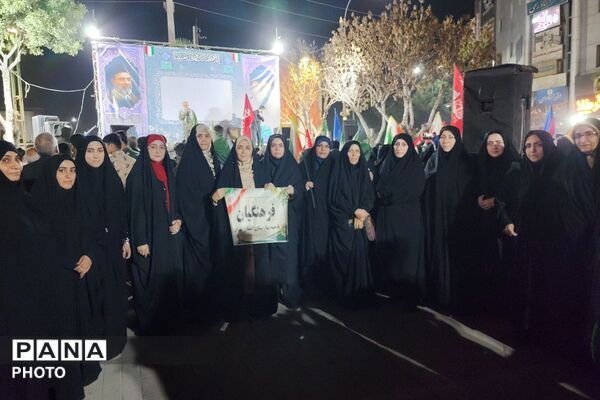 رزمایش اقتدار با حضور گردان‌های جانفدا در نسیم‌شهر