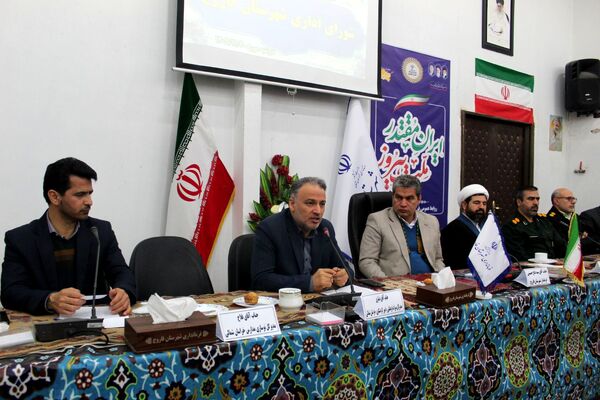 جلسه شورای اداری در شهرستان فاروج 
