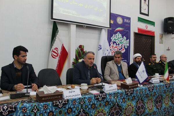 جلسه شورای اداری در شهرستان فاروج 