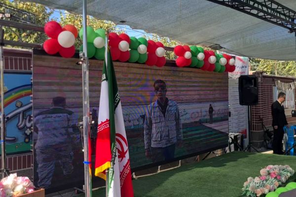 افتتاح ۱۱پروژه ورزشی ؛ طرح میدان همدلی در آباده