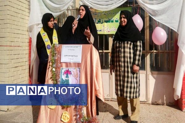 مراسم ولادت حضرت فاطمه زهرا (س) و روز مادر در دبیرستان شهید مجید دهنوی