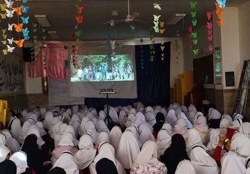 اکران سیار فیلم صیاد در شهرهای بدون سینما