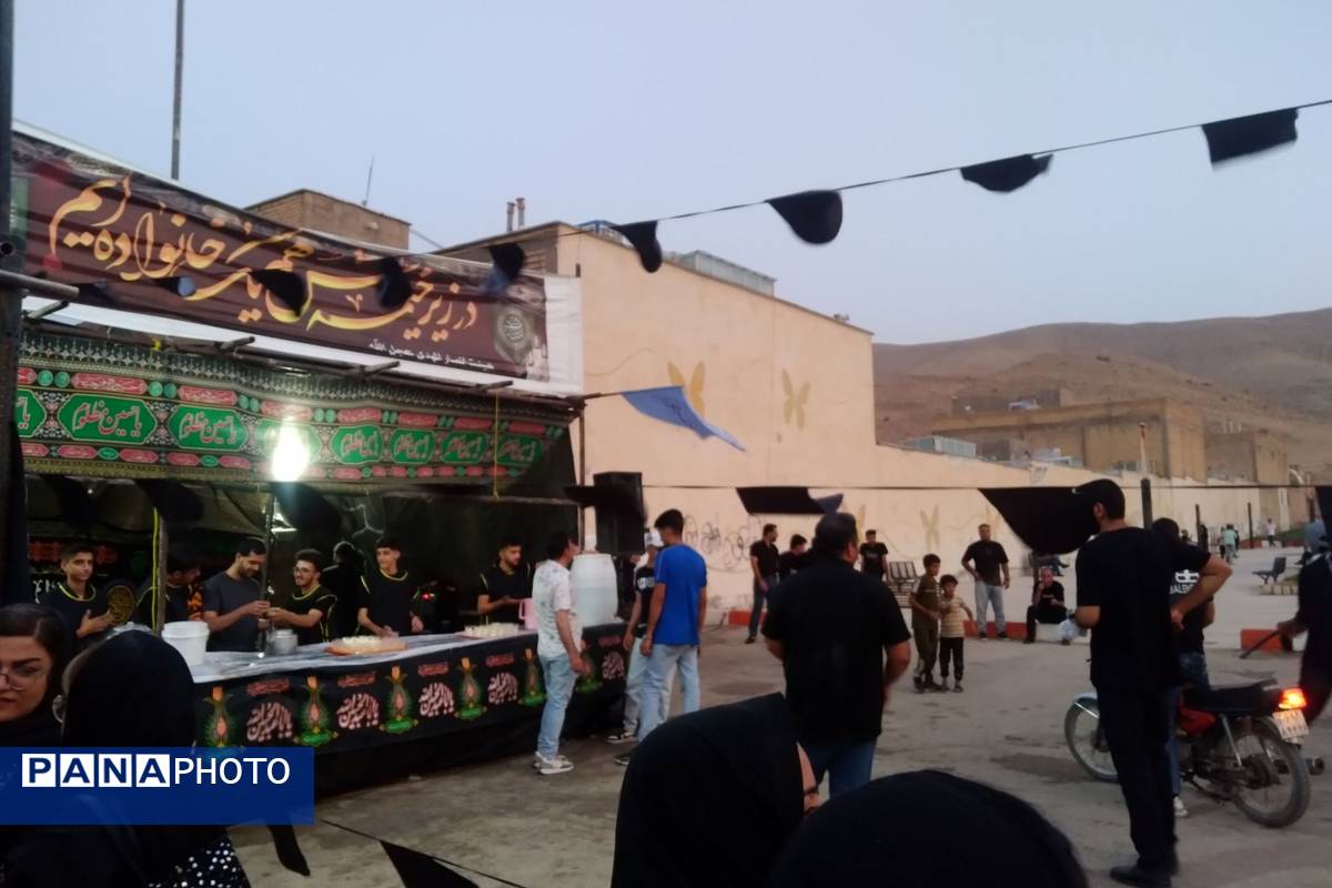 شور عزای  تاسوعای حسینی در لپویی 