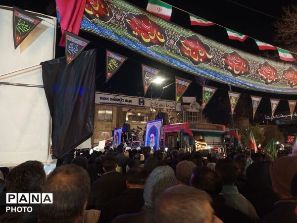 تجمع بزرگ مردم غیور و ولایتمدار نیشابور در خونخواهی از امام شهید