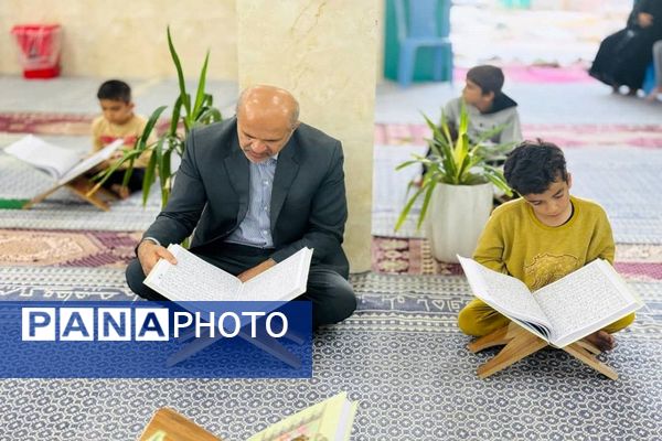 ترتیل خوانی قرآن کریم در شبانکاره